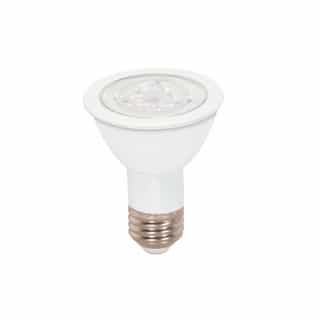 7W LED Amber PAR20 Bulb, 50W Inc. Retrofit, E26, 340 lm, 120V