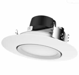 Satco 12W 5/6" LED Gimbal Retrofit Downlight, Dimmable, 3000K