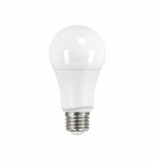 Satco 9.5W LED A19 Bulb, 60W Inc. Retrofit, E26, 800 lm, 120V, 5000K, Frosted White