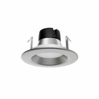 Satco 4-in 8.5W Retrofit Downlight, Dimmable, 600 lm, 120V, 3000K, Brushed Nickel