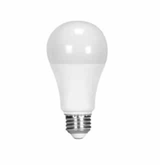 Satco 13 W LED A19 Bulb, 75W Inc. Retrofit, E26, 1100 lm, 120V, 5000K, Frosted White