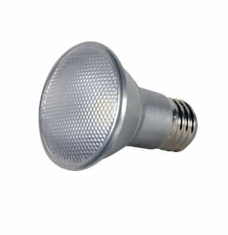 Satco 7W LED PAR20 Bulb, 50W Inc. Retrofit, E26, 470 lm, 120V, 4000K, Clear