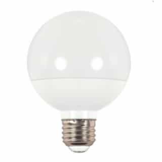 Satco 6W G25 LED Globe Bulb, Dimmable, 3000K
