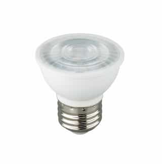 6.5W LED MR16 Bulb, 50W Inc. Retrofit, E26, 500 lm, 120V, 3000K, Frosted