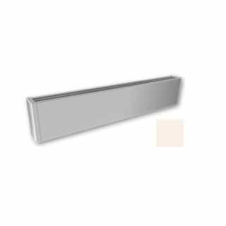 Stelpro 600W 6-ft Mini Architectural Baseboard, 100 Sq Ft, 2048 BTU/H, 120V, Soft White
