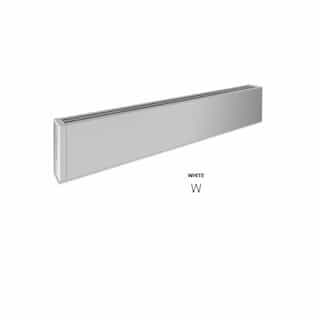 Stelpro 600W 6-ft Mini Architectural Baseboard, 100 Sq Ft, 2048 BTU/H, 120V, White