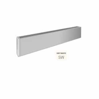 Stelpro 600W 6-ft Mini Architectural Baseboard, 100 Sq Ft, 2048 BTU/H, 480V, Soft White