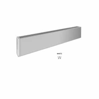 Stelpro 600W 6-ft Mini Architectural Baseboard, 100 Sq Ft, 2048 BTU/H, 480V, White