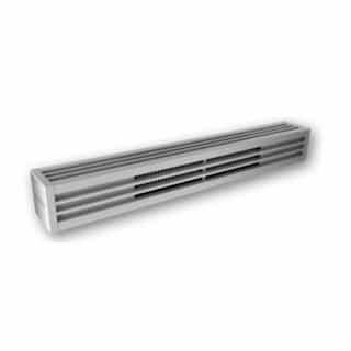 Stelpro 600W 6-ft Mini Architectural Baseboard Heater, 75 Sq Ft, 2048 BTU/H, 277V, Aluminum