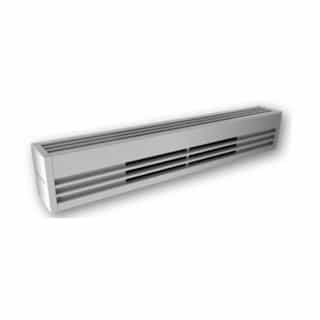 Stelpro 600W 3-ft Mini Architectural Baseboard Heater, 75 Sq Ft, 2048 BTU/H, 277V, Aluminum
