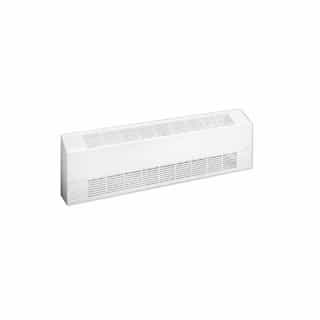 3000W Sloped Architectural Cabinet Heater, 600W/Ft, 208V, White