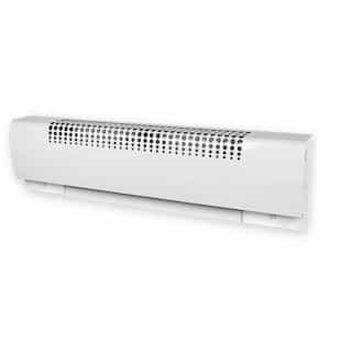 2250W 66" Compact Multi-purpose Baseboard Heater, White, 208V