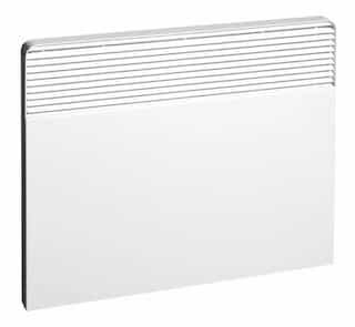 2000W Silhouette Convection Heater, 240 V, Multi Programmable Thermostat, 13'', White