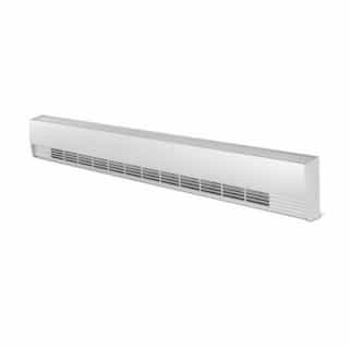 Stelpro 1050W 7-ft Aluminum Draft Barrier Baseboard Heater, 150W/Ft, 3583 BTU/H, 277V, Off White