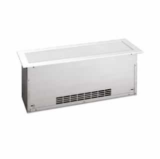 750W 5-ft Floor Insert Convection Heater, 150W/Ft, 2560 BTU/H, 277V, Off White