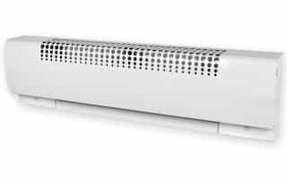 Stelpro 1500W SBB Baseboard Heater, 240 V, 72 Inch, Low Density, Silica White