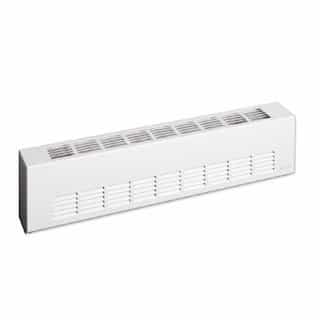 Stelpro 9-ft 2500W Architectural Baseboard Heater, Up To 300 Sq.Ft, 8532 BTU/H, 480V, White