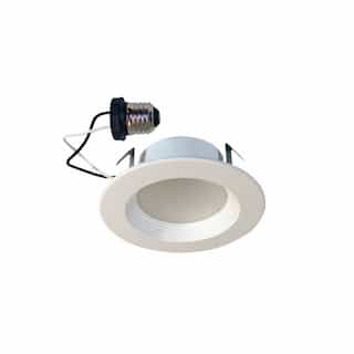 LEDVANCE Sylvania 4" 8W LED Baffle Reflector Downlight, 65W Inc. Retrofit, Dim, E26, 675 lm, 2700K