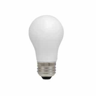 5.5W LED A15 Bulb, Dimmable, E26, 450 lm, 120V, 5000K, Frosted