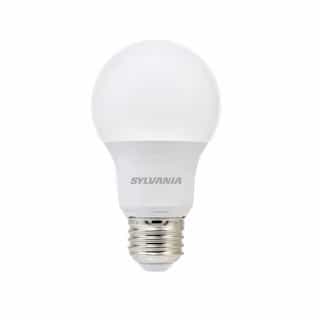 6W LED A19 Bulb, Non-Dimmable, E26, 450 lm, 120V, 3000K, Frosted