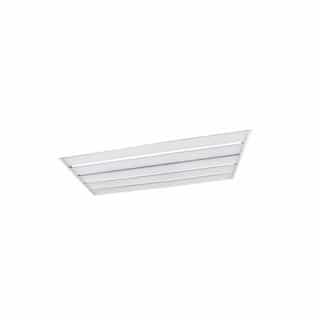 2-ft x 4-ft 250W LED Linear High Bay Fixture w/ backup battery, 32500 lm, 5000K, Wide