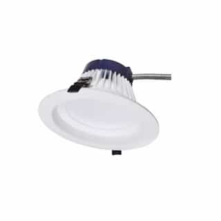 57W LED Recessed Downlight, Dimmable, 2x42W CFL Retrofit, 5000 lm, 3500K, White