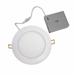6-in 13W Slim LED Downlight, 800 lm, 120V, Selectable CCT