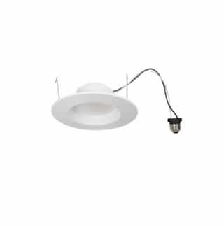 LEDVANCE Sylvania 4-in 9W LED Recessed Downlight, Smooth, 0-10V Dimmable, E26, 600 lm, 120V, 5000K, White