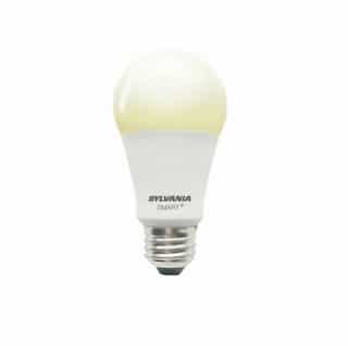 LEDVANCE Sylvania 10W Smart LED A19 Bulb, Bluetooth Compatible, Dim, E26, 800 lm, 120V, 2700K