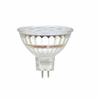 3.5W LED MR16 Bulb, 12V, G5.3 Base, Amber