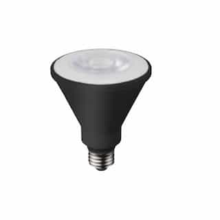12W LED PAR30 Bulb, Dimmable, 850 lm, 4100K, Black