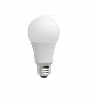 7W LED A19 Bulb, 3000K, High CRI, Dimmable