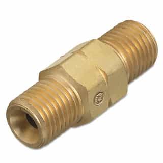 Male/Male Acetylene/F. Gases Straight Hose Coupler
