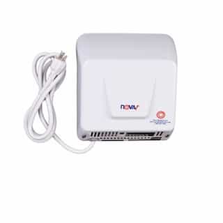1000W Plug-in Hand Dryer. Nova 1 Series, 120V