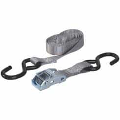 Keeper Ratchet Tie Down Straps 1X14-in 15000 Pounds With S Hook