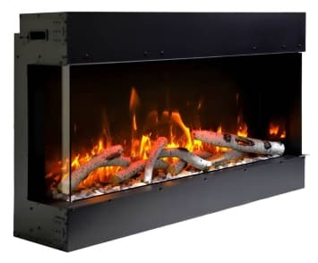 30 inch Amantii Tru-View Slim Electric Fireplace