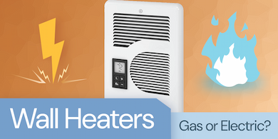 Gas and Electric Wall Heaters: Which Should I Buy?