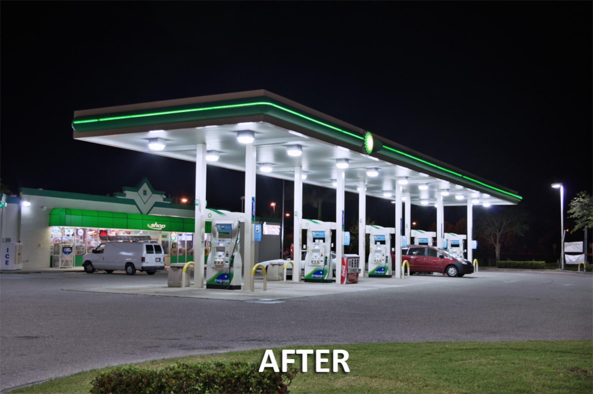 LED Canopy Lighting