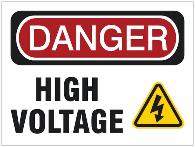 Danger: High Voltage