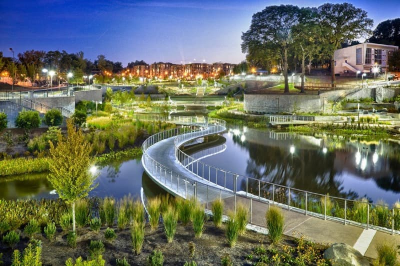 Atlanta Beltline by Night