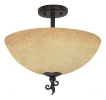 Nuvo semi flush mount fixture