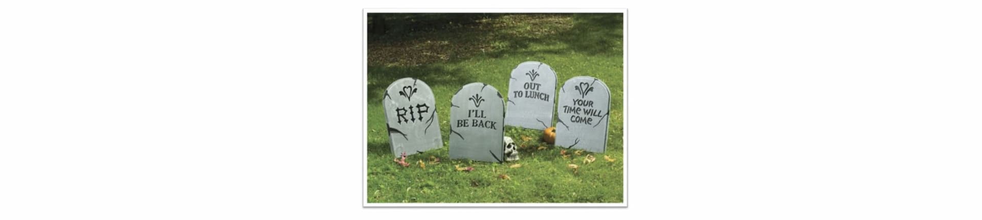 Cardboard Tombstones