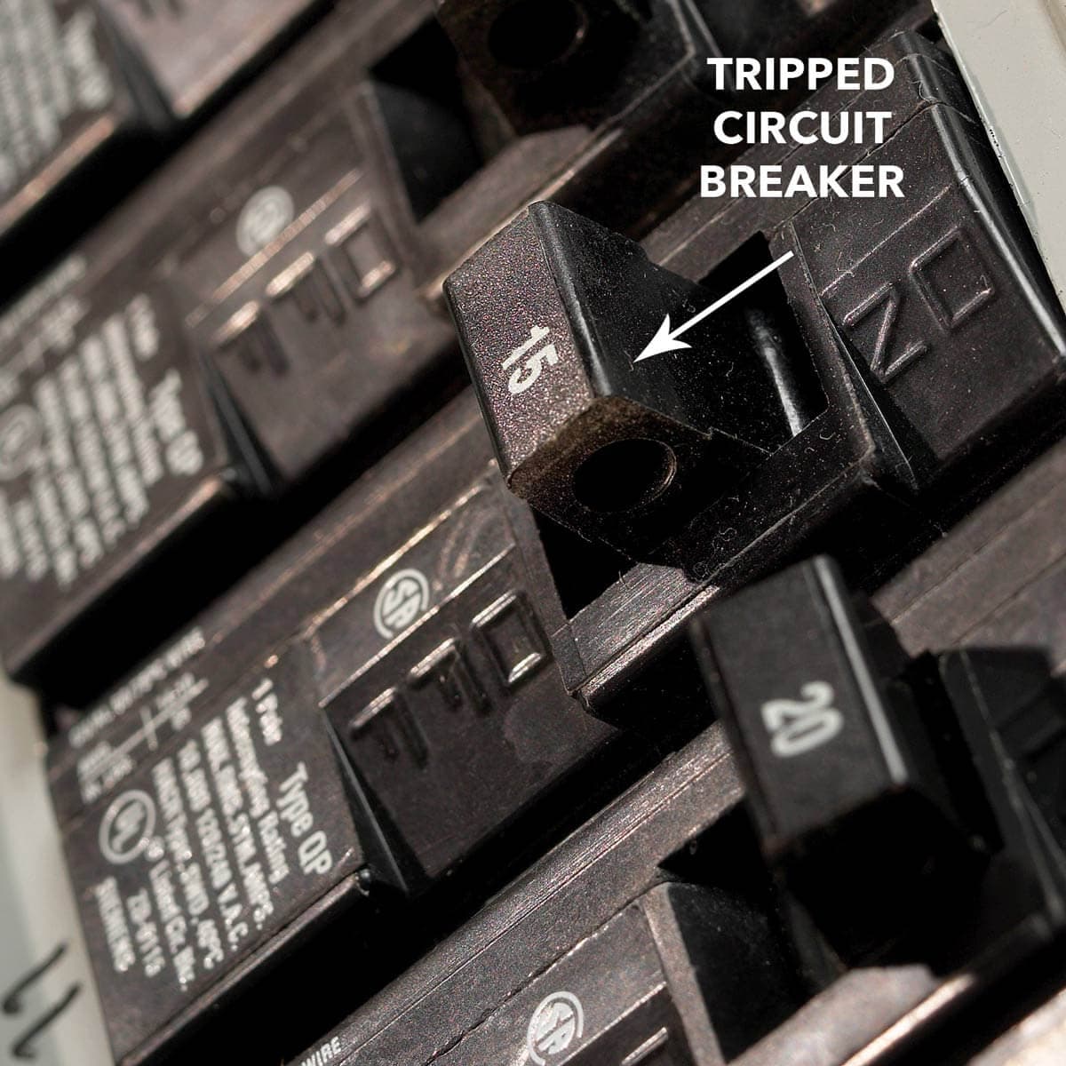 Tripped circuit