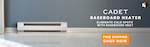 Cadet Electric Baseboard Heaters - High-quality, Zoned Heating