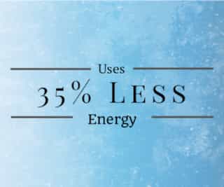 35 Percent Less Energy Use