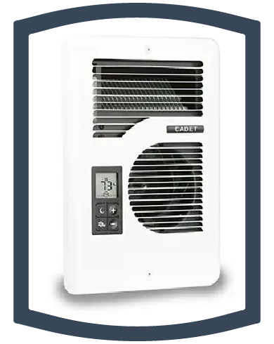 Cadet CEC163TW Energy Plus Wall Fan Heater