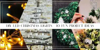 DIY LED Christmas Lights- 10 Fun Project Ideas