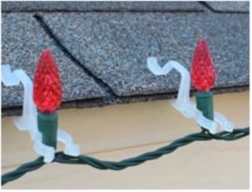 Christmas Light Plastic Hooks