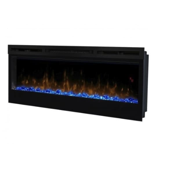 Electric heater with blue coals
