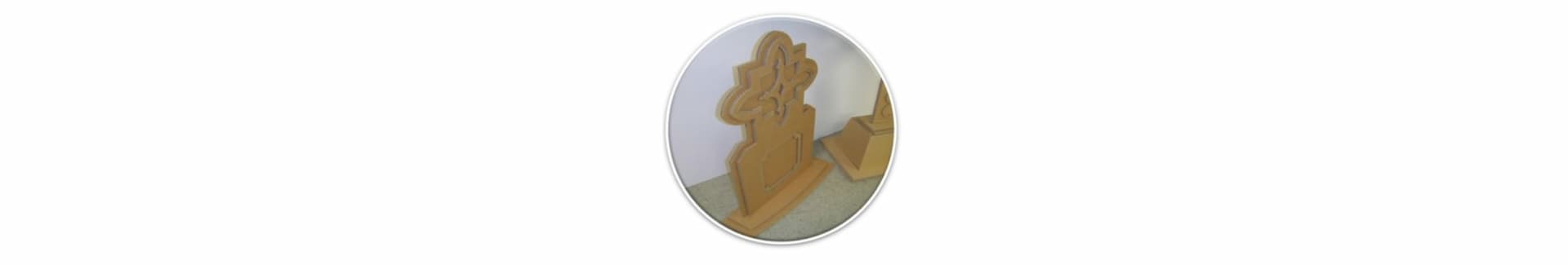 cardboard tombstone cutout